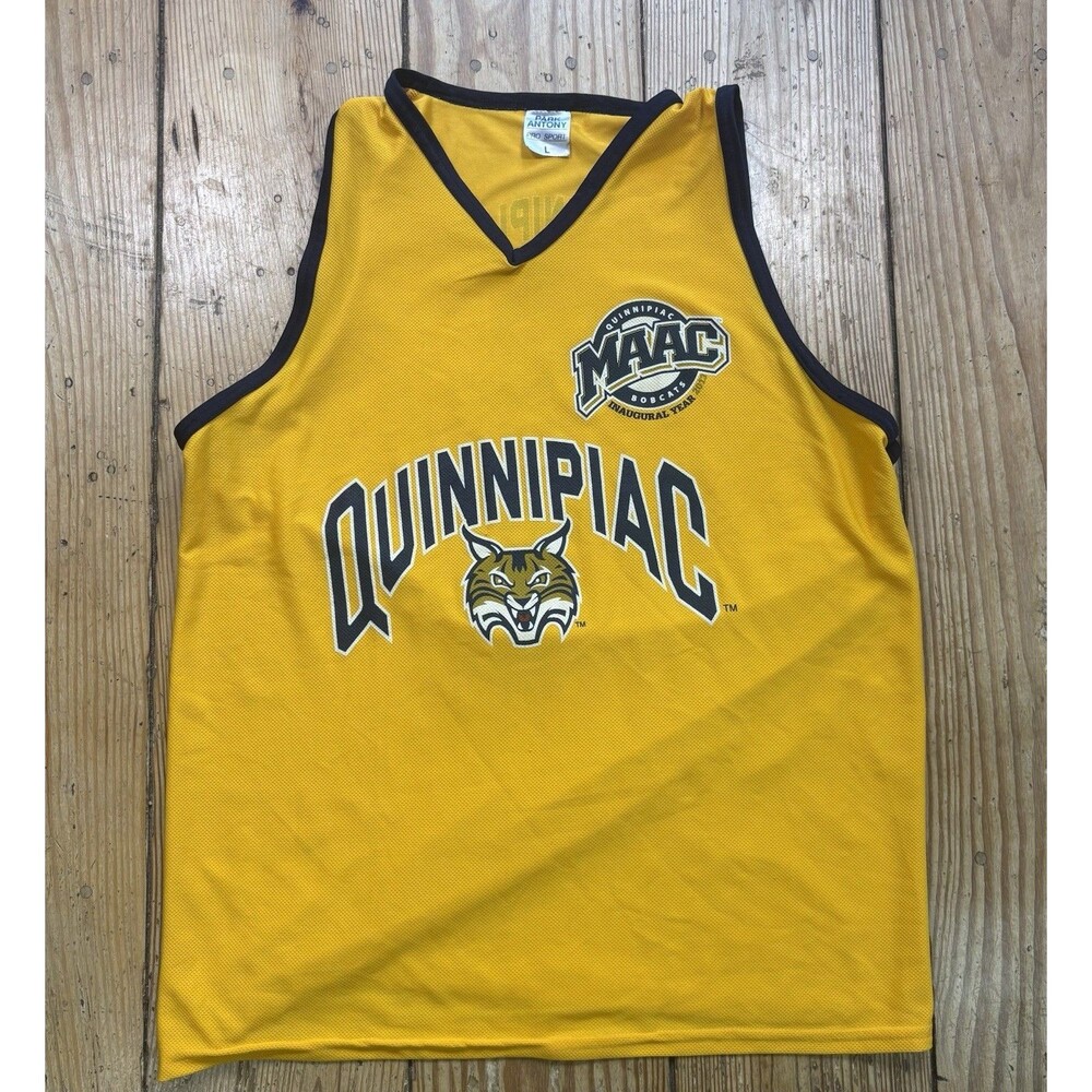 Quinnipiac University Basketball Jersey Sz Lrg #1 Inaugural MAAC Year 2013